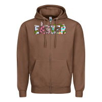 Chestnut Easter Day Zipper Hoodie - Neo Western