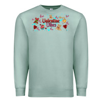 Seafoam love vibes and valentines Premium Sweatshirt - AdoDesignShop