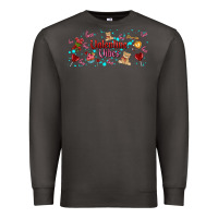 Smoke love vibes and valentines Premium Sweatshirt - AdoDesignShop