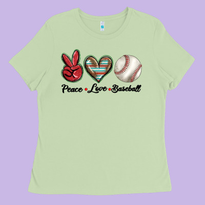 Peace Love West Ladies Tee Designed By Barkaloodesign