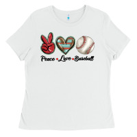 White peace love west Ladies Tee - BarkalooDesign