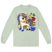 Matcha autism unicorn Long Sleeve Tee - Zillion Design Studio