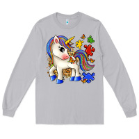 Moon Dust autism unicorn Long Sleeve Tee - Zillion Design Studio
