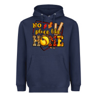 Navy no place like home softball Heavyweight Hoodie - Jasminsmagicworld