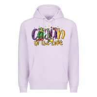 Lilac cajun to the core Premium Hoodie - MaliasSmallBusiness