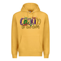 Mustard cajun to the core Premium Hoodie - MaliasSmallBusiness