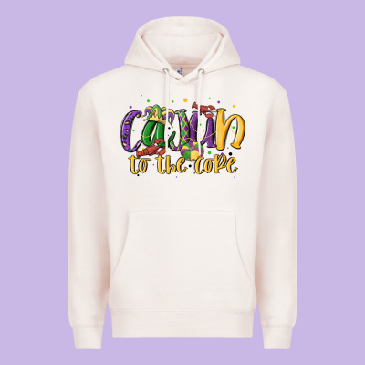 Cajun To The Core Premium Hoodie Designed By Maliassmallbusiness