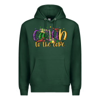 Sports Green cajun to the core Premium Hoodie - MaliasSmallBusiness