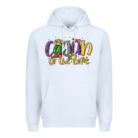 White cajun to the core Premium Hoodie - MaliasSmallBusiness