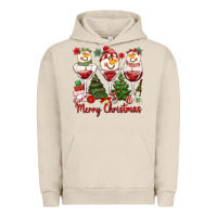 Pigment French Oak merry christmas wine and cocktails Urban Hoodie - MaliasSmallBusiness