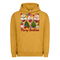 Pigment Peanut Butter merry christmas wine and cocktails Urban Hoodie - MaliasSmallBusiness