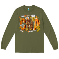 Army Green fall cna Long Sleeve Tee - texasbilliewilder