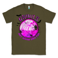 Army Green Ghouls Just Wanna Have Fun Classic Tee - texasbilliewilder