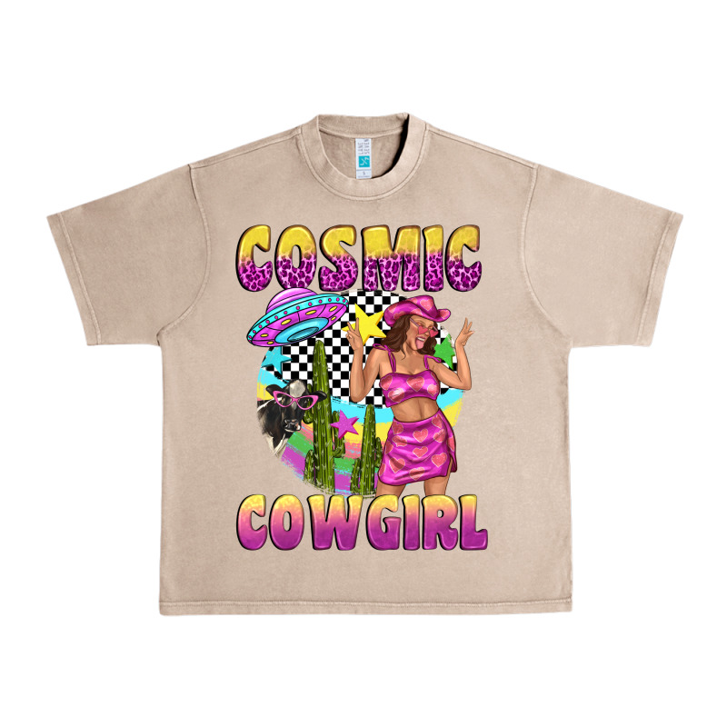 Cosmic Cowgirl Urban Heavy Tee by texasbilliewilder | Teevron