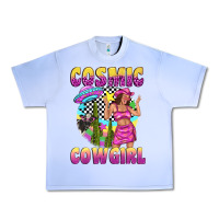 Grape Ice cosmic cowgirl Urban Heavy Tee - texasbilliewilder