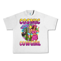 Lunar Rock cosmic cowgirl Urban Heavy Tee - texasbilliewilder