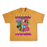 Peanut Butter cosmic cowgirl Urban Heavy Tee - texasbilliewilder