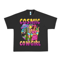 Pigment Black cosmic cowgirl Urban Heavy Tee - texasbilliewilder