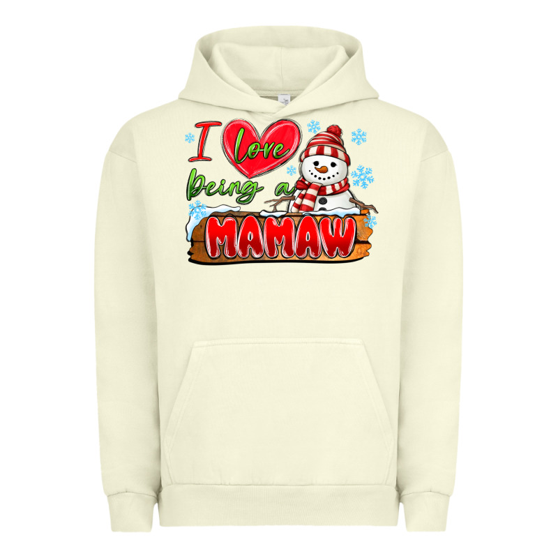 I Love Being A Mamaw Urban Hoodie by MaliasSmallBusiness | Teevron
