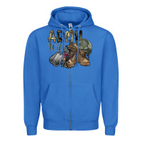True Royal army wife Zipper Hoodie - SublimationCraftShop