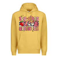 Antique Gold 100 days brighter Premium Hoodie - MaliasSmallBusiness