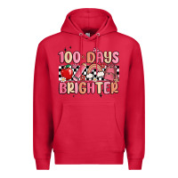 Cardinal 100 days brighter Premium Hoodie - MaliasSmallBusiness