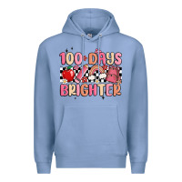 Colony Blue 100 days brighter Premium Hoodie - MaliasSmallBusiness