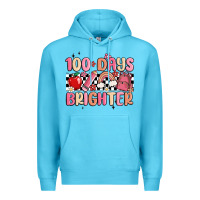 Ocean Blue 100 days brighter Premium Hoodie - MaliasSmallBusiness