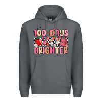 Rock 100 days brighter Premium Hoodie - MaliasSmallBusiness