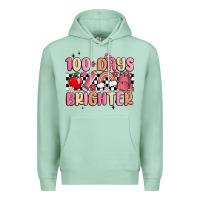 Seafoam 100 days brighter Premium Hoodie - MaliasSmallBusiness