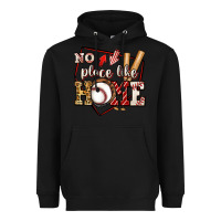 Black no place like home baseball Heavyweight Hoodie - Jasminsmagicworld