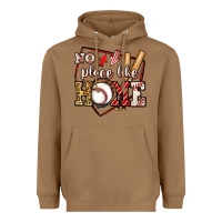 Toasted Coconut no place like home baseball Heavyweight Hoodie - Jasminsmagicworld