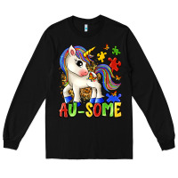 Black au some unicorn Long Sleeve Tee - Zillion Design Studio