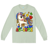 Matcha au some unicorn Long Sleeve Tee - Zillion Design Studio