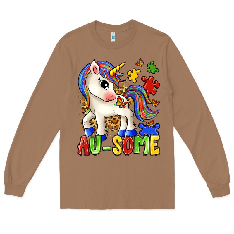 Au Some Unicorn Long Sleeve Tee by Zillion Design Studio | Teevron
