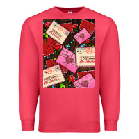 Cardinal love letters with roses  air Premium Sweatshirt - AdoDesignShop