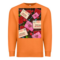 Carrot love letters with roses  air Premium Sweatshirt - AdoDesignShop