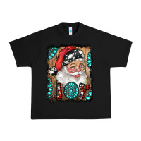 Black Santa Claus Joy Urban Heavy Tee - RanaPortraitStore