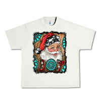 Pistachio Santa Claus Joy Urban Heavy Tee - RanaPortraitStore