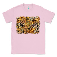 Bubblegum Pink leopard background Classic Tee - Zillion Design Studio