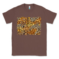 Chestnut leopard background Classic Tee - Zillion Design Studio