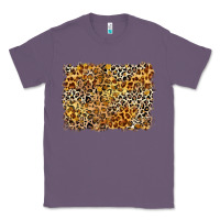 Lavender leopard background Classic Tee - Zillion Design Studio