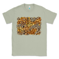 Matcha leopard background Classic Tee - Zillion Design Studio