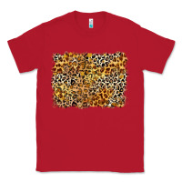 Red leopard background Classic Tee - Zillion Design Studio