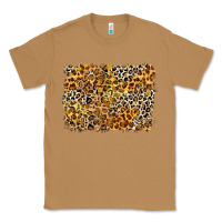 Toasted Coconut leopard background Classic Tee - Zillion Design Studio