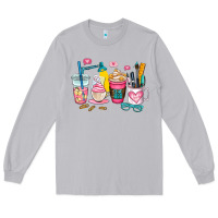 Moon Dust teacher coffee cup Long Sleeve Tee - AdoDesignShop