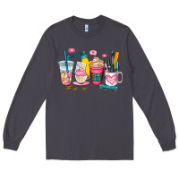 Smoke teacher coffee cup Long Sleeve Tee - AdoDesignShop