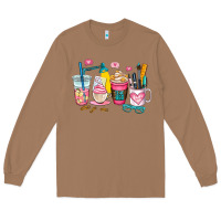 Toasted Coconut teacher coffee cup Long Sleeve Tee - AdoDesignShop