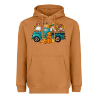 Meerkat fall gnomes truck pumpkin sunflowers Heavyweight Hoodie - Artiststas