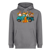Storm fall gnomes truck pumpkin sunflowers Heavyweight Hoodie - Artiststas